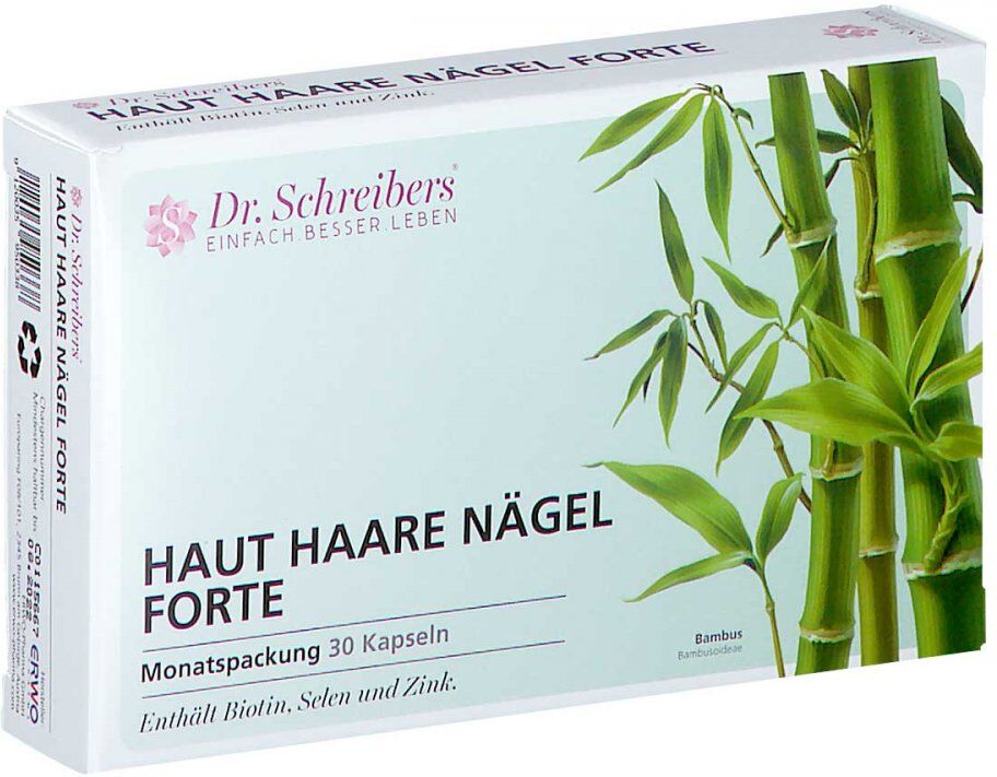 Dr. Schreibers Haut Haare Nägel forte Kapseln 30stk