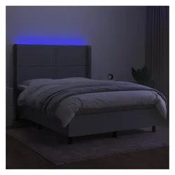 vidaXL, Boxspringbett, Alexandria (Flach mit Nägeln) (140 x 190 cm)