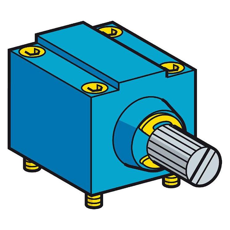 TE Sensors Antrieb für Drehachsenbetätigung ZC2JE09 (ZC2JE09)