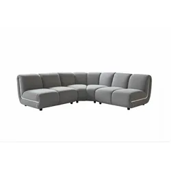 MODULSOFA LAYLA Taupe Velvet
