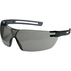 uvex x-fit 9199280 Schutzbrille inkl. UV-Schutz Grau, Transluzent