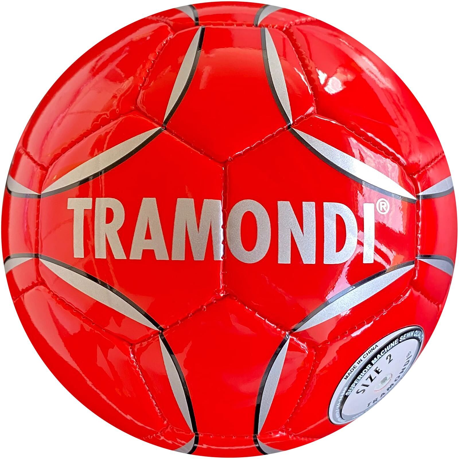 Fussball "Tramondi Sport Miniball", rot, Bälle, 115 g, Fussball rot 115 g