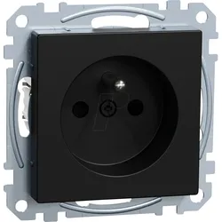 ME MEG2600-0403 - System M Schutzkontakt-Steckdose - Typ E Recyceld Plastic schwar