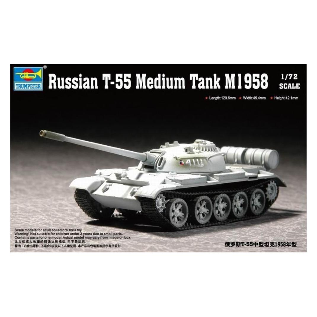 Trumpeter Russian T-55 Medium Tank M1958 (07282)