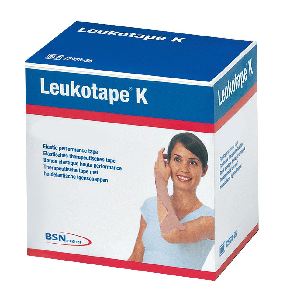 Leukotape K 5 cm hautfarben 1 St Verband