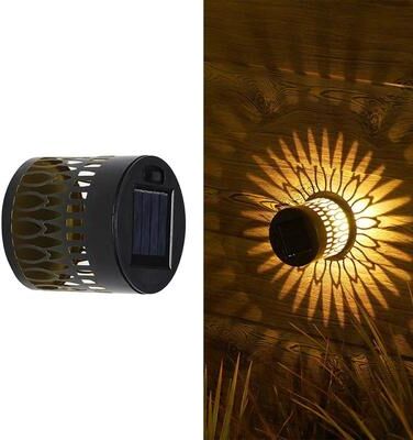 Uplift Picks Solar Outdoor Wall Projection Light For Stylish Garden Landscape Ambiance Decor c (1 Pc)