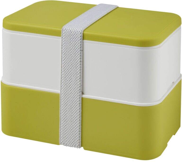 Lunch box personnalisable deux blocs 700+700 ml MIYO Citron vert