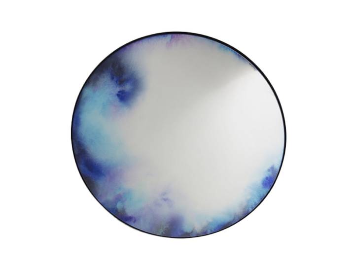 PETITE FRITURE miroir mural FRANCIS XL (Bleu / Violet - Aluminium avec peinture époxy)
