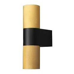 Konstsmide 7667-758 Temi Wandleuchte auf/ab schwarz/gold