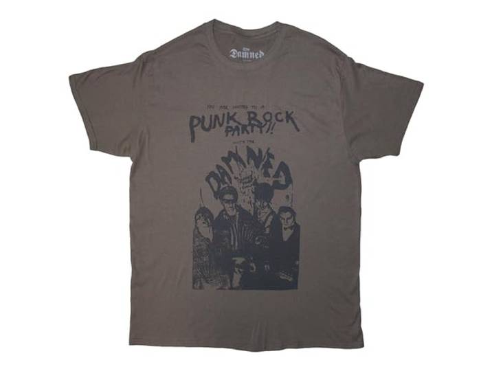 The Damned Party Flyer T Shirt S