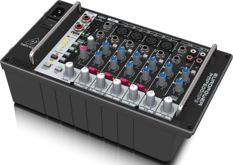 Behringer PMP500MP3 8-kanaals audiomixer