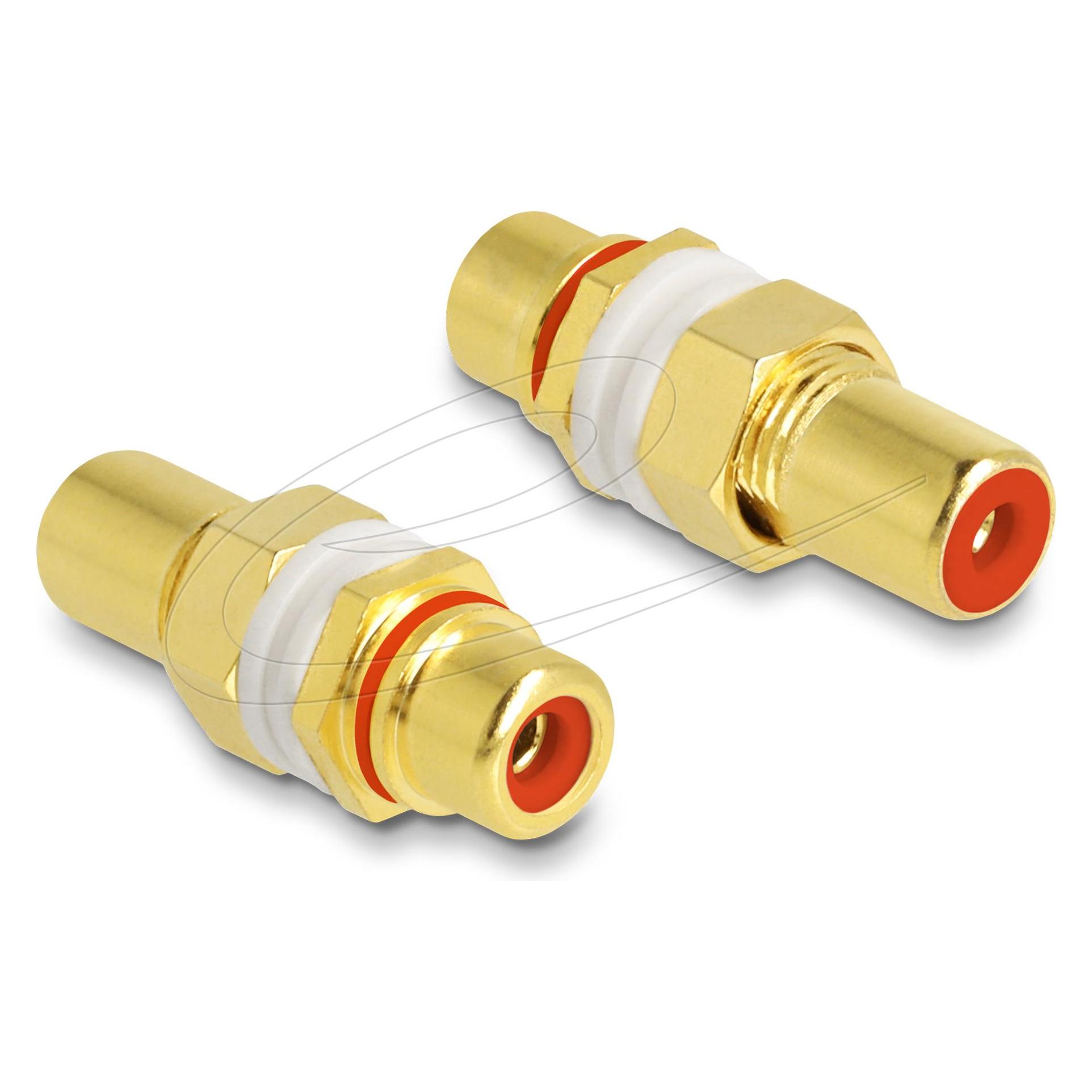 Delock Audio-Adapter Buchse/Buchse Cinch - Cinch (Zubehör) (64142)