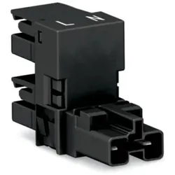 Wago 770-1634 h-Verteiler,2-polig,Kod. A,schwarz 7701634  - 50 Stück