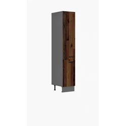 Küche OLD STYLE Hochschrank 40 cm Old Wood Küchenzeile Küchenblock Einbauküche