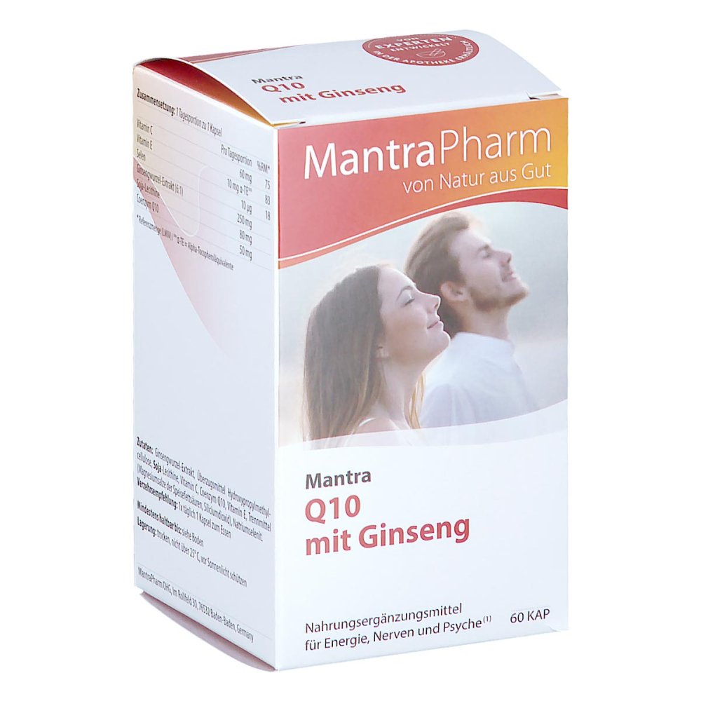 MantraPharm OHG Mantra Q10 Mit Ginseng Kapseln 17918417