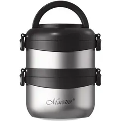 Maestro Termos obiadowy 1 5L MR-1635-150, Thermoskanne, Schwarz