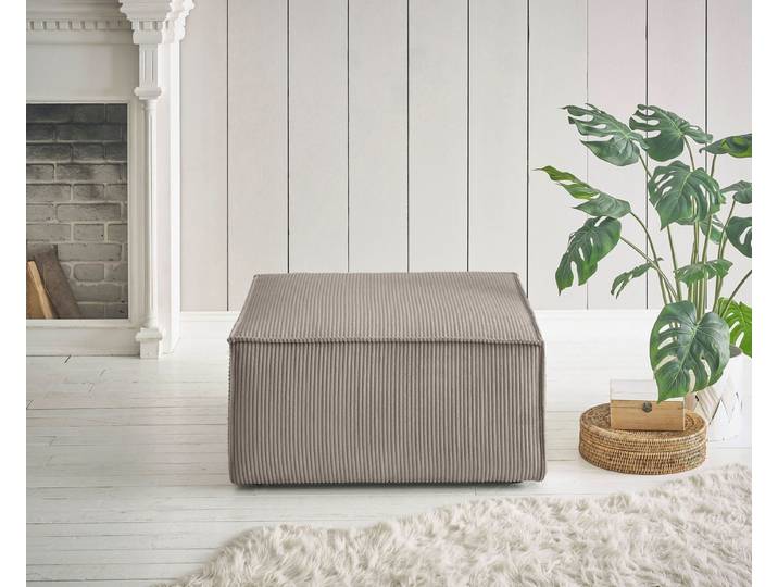 OTTO home Hocker SHERWOOD Cord XXL-Hocker für Loveseat
