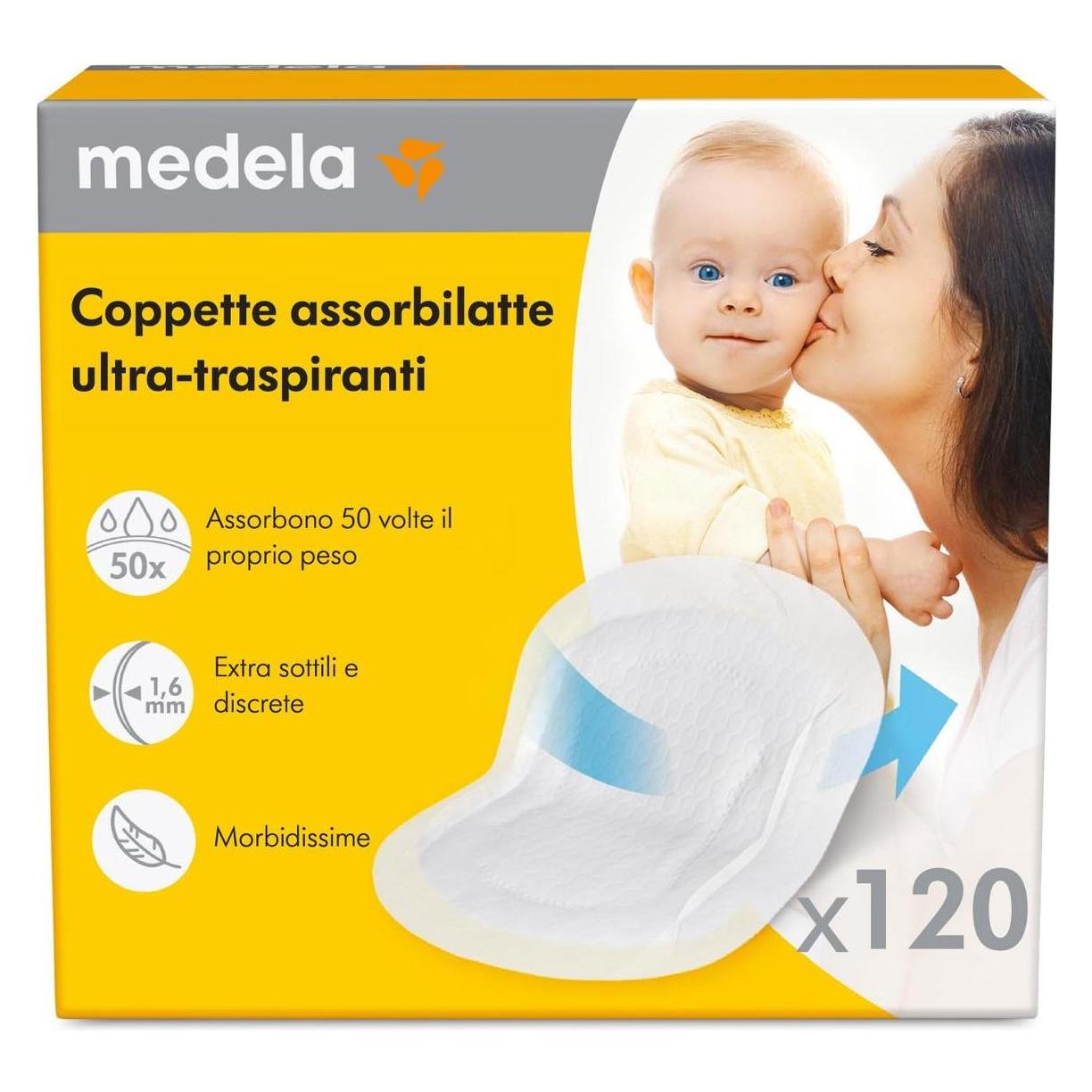 Medela Ultra-atmungsaktive Stilleinlagen (120x) (101046469)