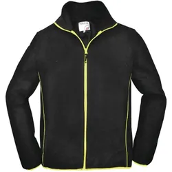 Terrax,  Herren Fleecejacke Grösse XL schwarz/limette (XL)