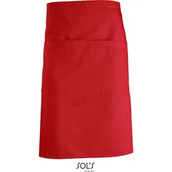 SOLS Schürze Bistro-Schürze 88020 red 90 x 65 cm