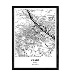 POSTER Wien - Österreich A4 Rahmenlos