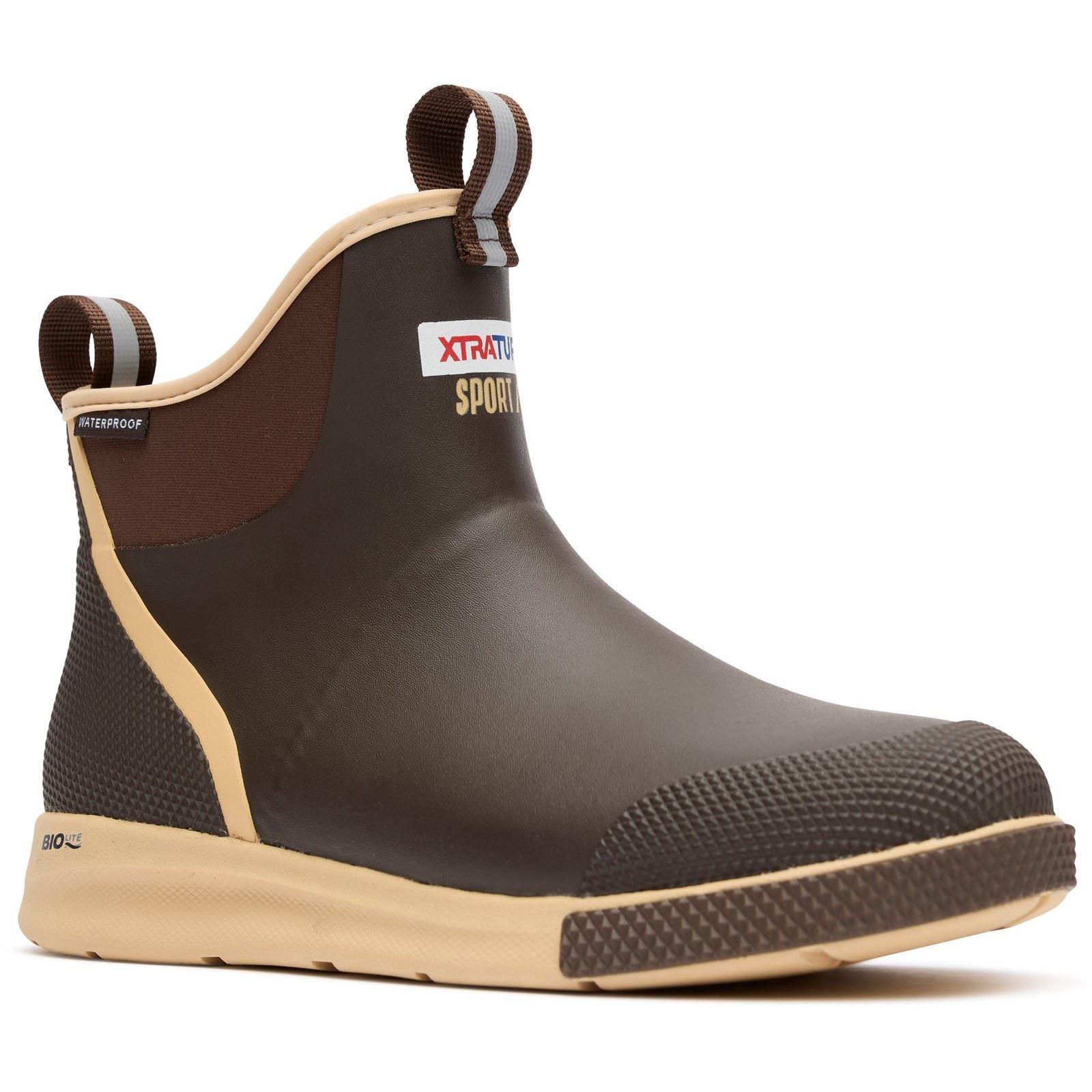 Xtratuf Knöchel Deck Stiefel Sport EVA Herren Schokoladen/Braun Gummistiefel