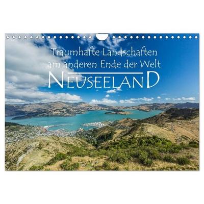 Neuseeland - Traumhafte Landschaften am anderen Ende der Welt (Wandkalender 2027 DIN A4 quer), CALVENDO Monatskalender