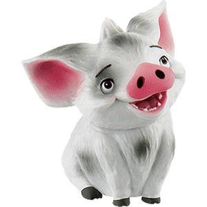 Bullyland Spielfigur Disney Vaiana, ab 3 Jahre, Hängebauchschwein Pua, 4,2 x 4,6 cm