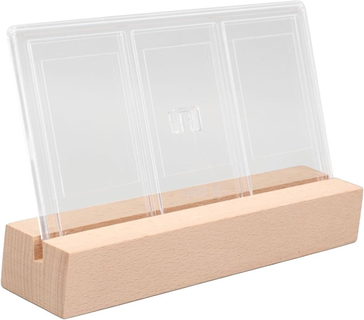 Acryl Fotolijst met LED Warme Verlichting voor 3 inch Foto's - Transparant