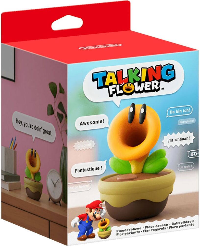 Nintendo SWITCH Spielfigur "Plauderblume", bunt, Spielfiguren, Spielfigur