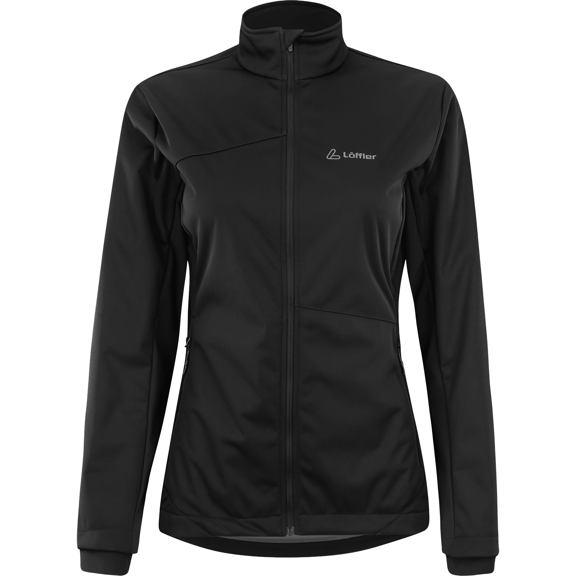 Löffler Faro Cf Ab Light Damen Softshelljacke schwarz Größe L Gravel | Rennrad Winddicht