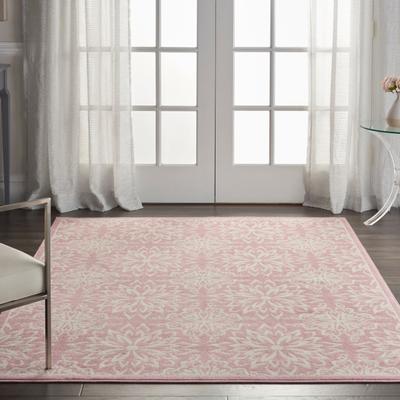 Nourison Jubilant Floral Medallion Area Rug