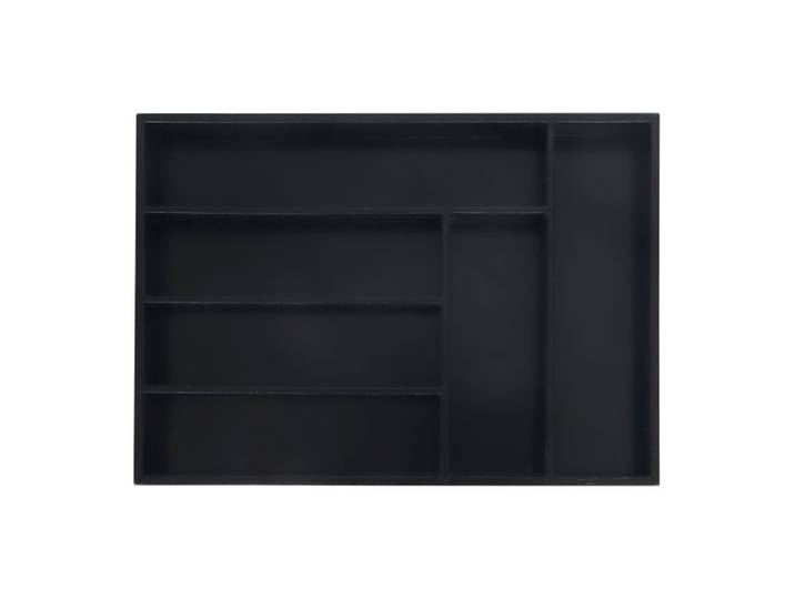 Relaxdays Range-couverts en bambou