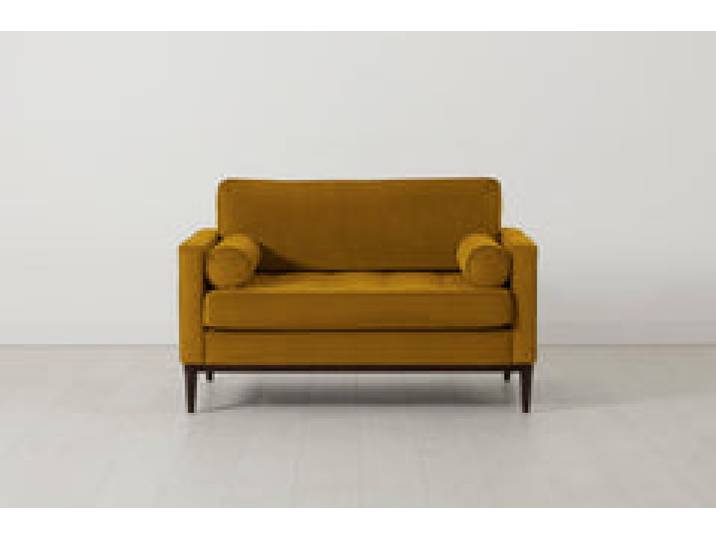 Model 02 Loveseat, Senfgelb