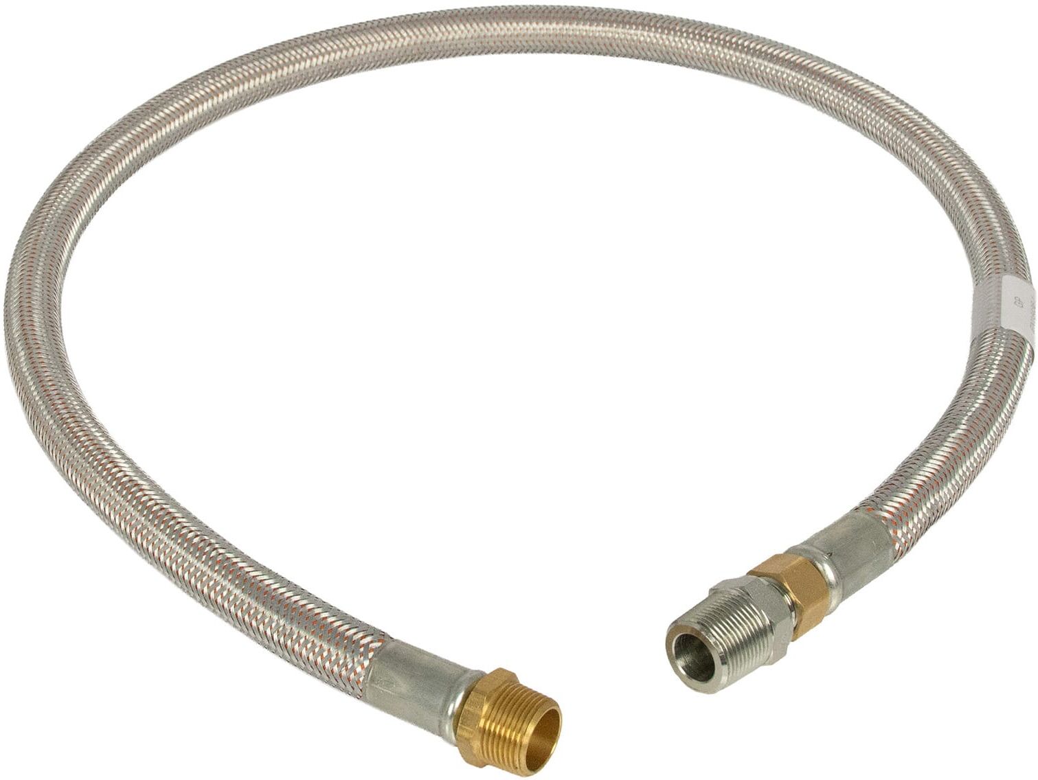 Hamilton Gas Products Ltd LPG Hose Assembly Galvanised, 1.2m – 3/4 BSP Union x 3/4 BSP TM