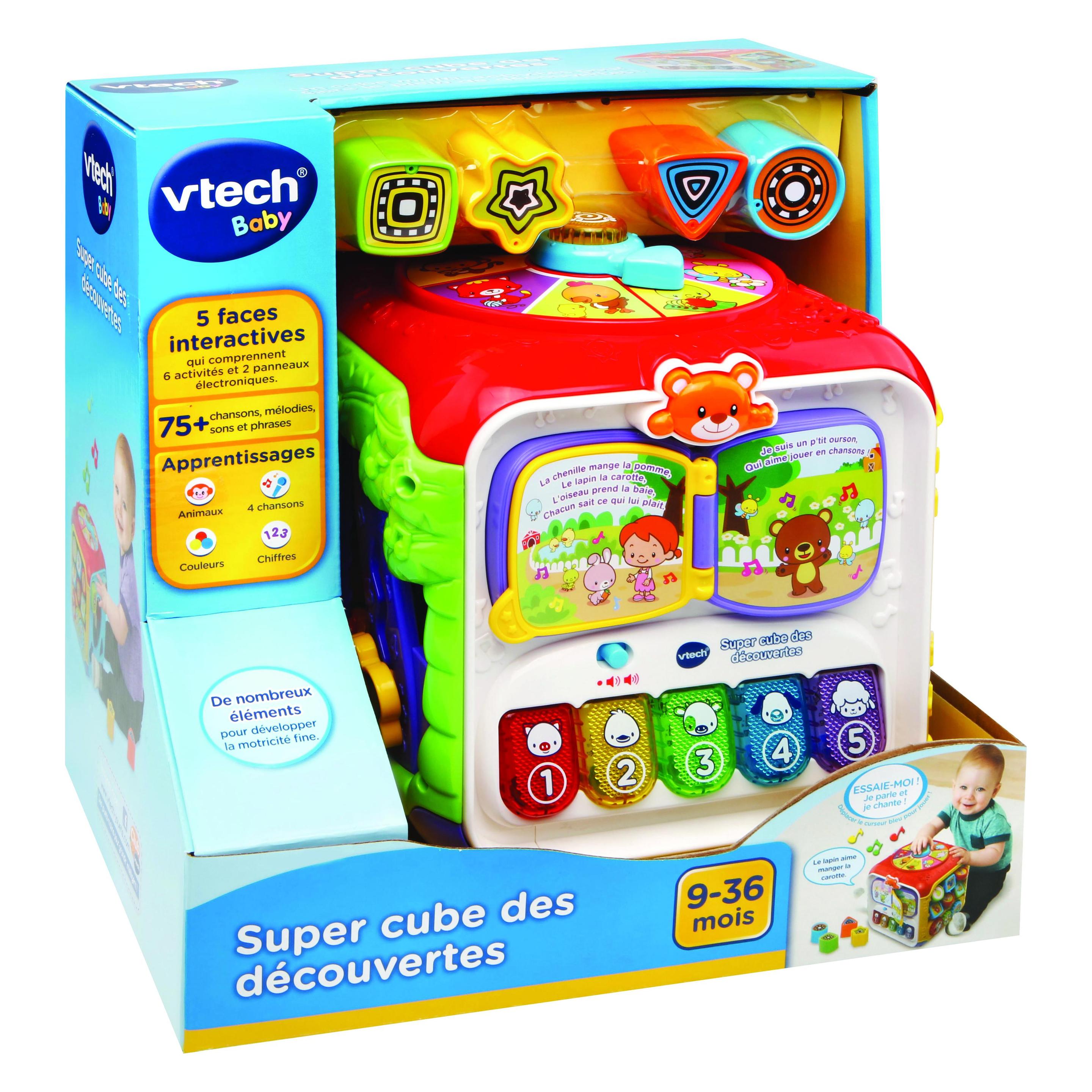 VTech Super Cube des découvertes (Französisch, 1 - 3 Jahre) (170.183405)