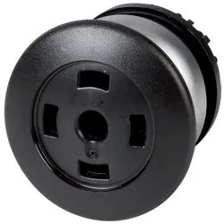 Eaton 216760 Pilzdrucktaste, RMQ-Titan, Pilz, rastend, Pilz schwarz, ohne Tastenplatte, ohne, Frontring Titan M22-DRP-S-X-GVP  - 25 Stück
