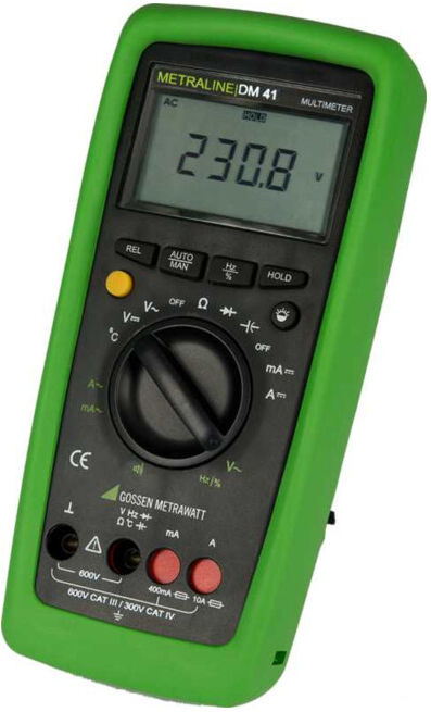 Gossen Metrawatt Multimètre numérique METRALINE DM 41 avec mesure de température ; GMC (M192A)