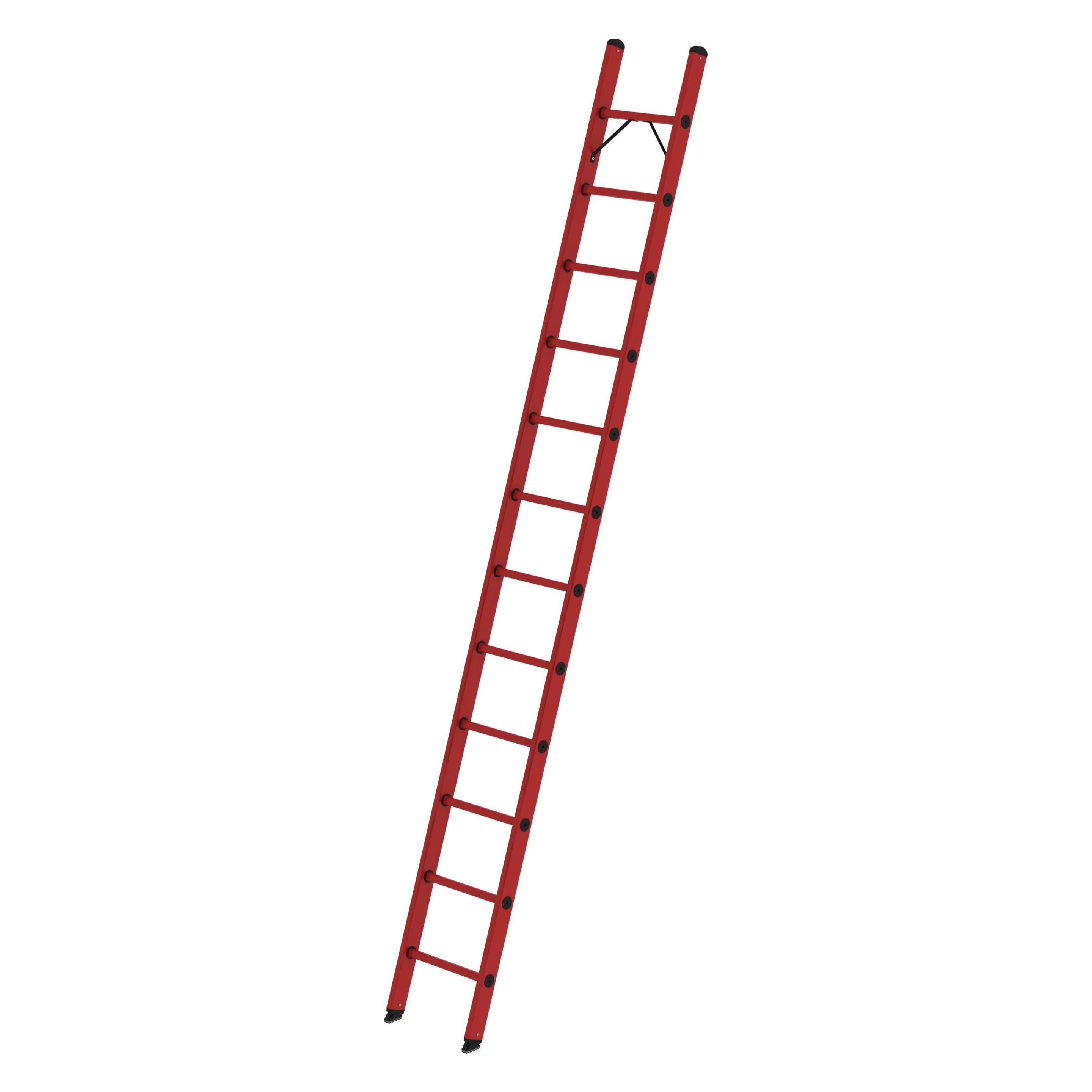 Munk Sprossen-Anlegeleiter GFK ohne Traverse 12 Sprossen (Anlegeleiter, 361 cm) (036012)
