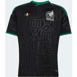 ADIDAS Mexico 26 Third Kids Jersey, Größe 128 in Schwarz Schwarz