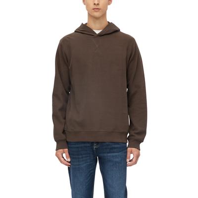 Kapuzensweatshirt S.OLIVER, Herren, Gr. XL, braun, Sweatware, Obermaterial: 100% Baumwolle, bequem hüftbedeckend, Rundhals, Bündchen, Sweatshirts, aus reiner Baumwolle