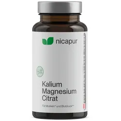 Nicapur Kalium Magnesium Citrat Kapseln 60 St