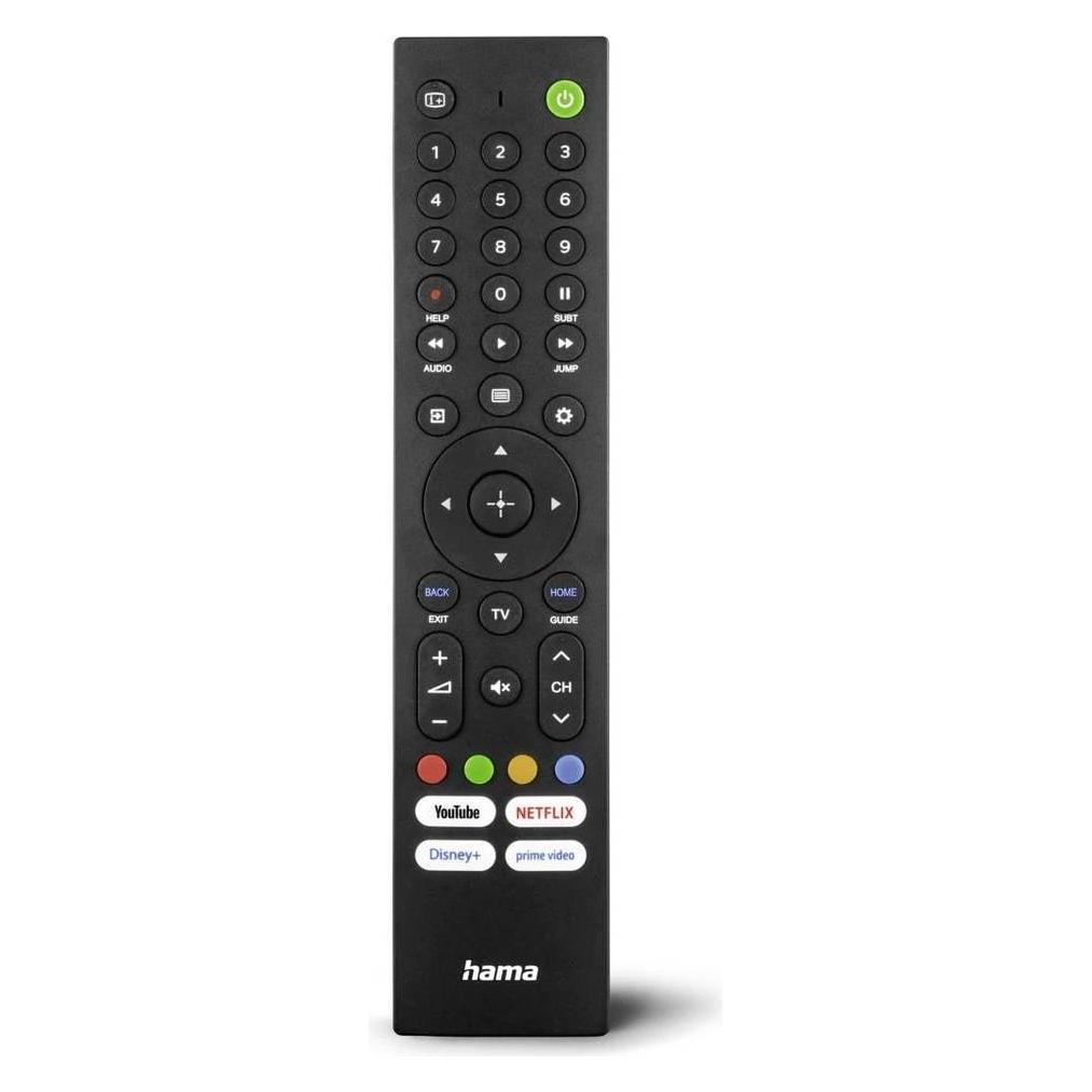 Hama Universal-Fernbedienung für Sony TVs, IR, lernfähig, mit 4 App-Tasten (Universal Fernbedienung, Infrarot) (00221066)