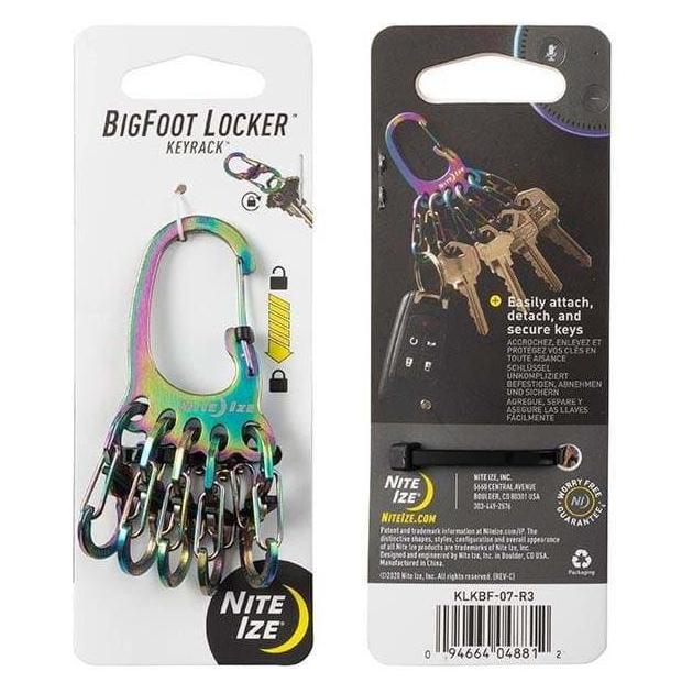 Nite Ize NiteIze BigFoot Locker Schlüsselkarabiner (KLKBF-07-R3)