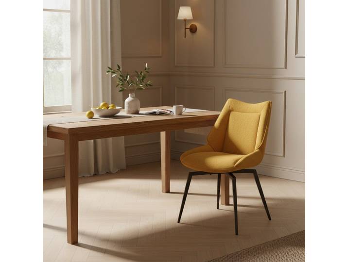 Paire de Chaise Niko Moutarde