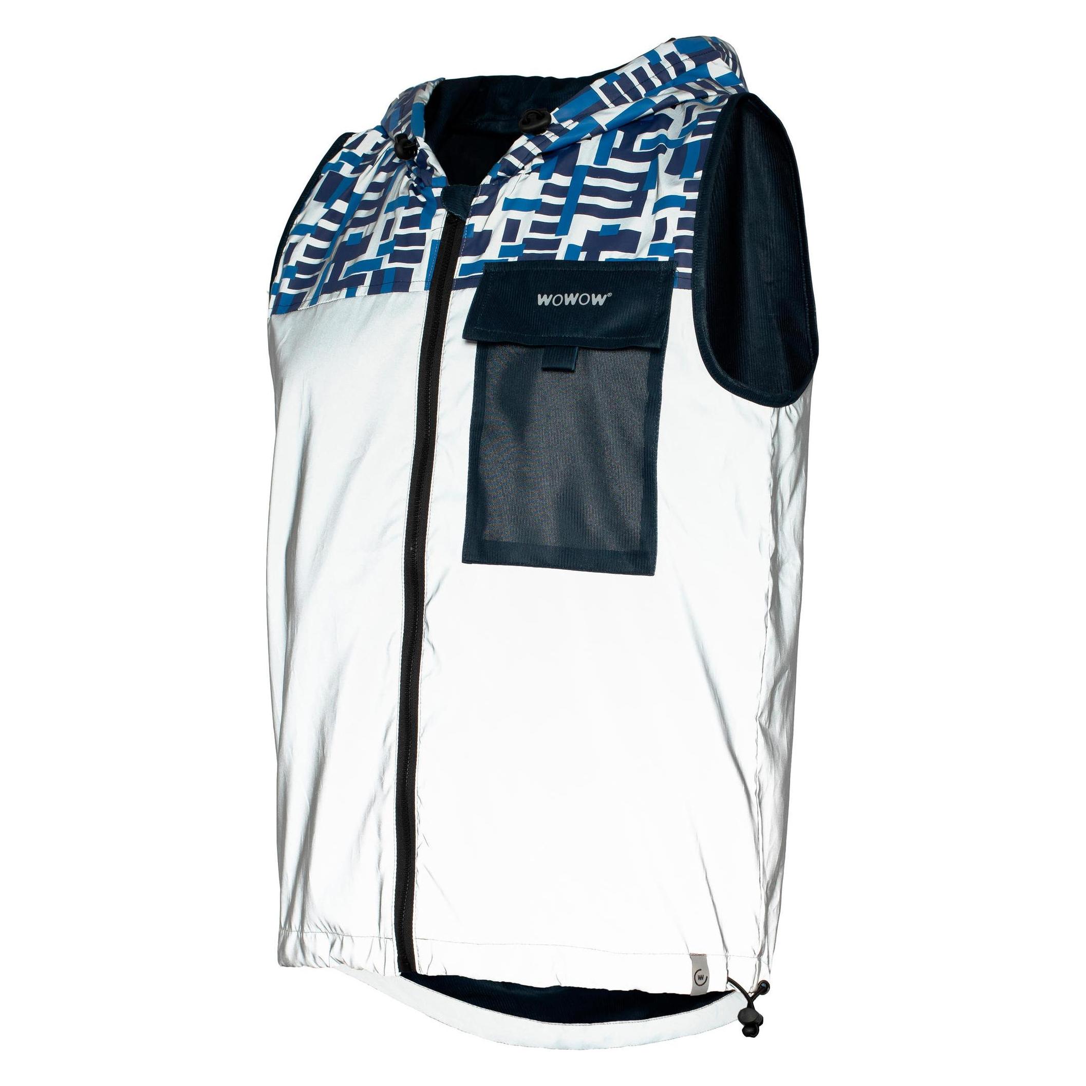 Wowow Reflektor Towson Jacket Blue FR S, Befestigung (S) (100234 S)