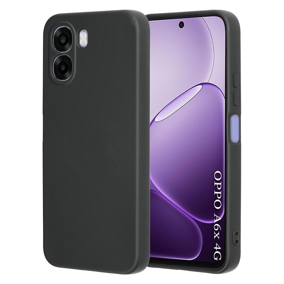 Techsuit - SoftFlex - Oppo A6x 4G / A6x 5G - Black (Oppo A6x 5G) (67872447)