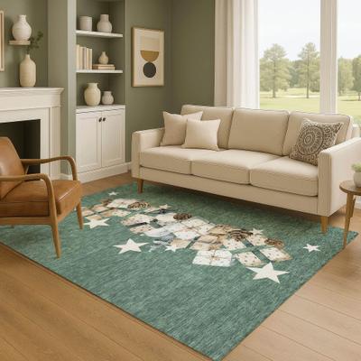 Addison Rugs Premium Washable Super Soft Christmas Presents Mayfield Rug