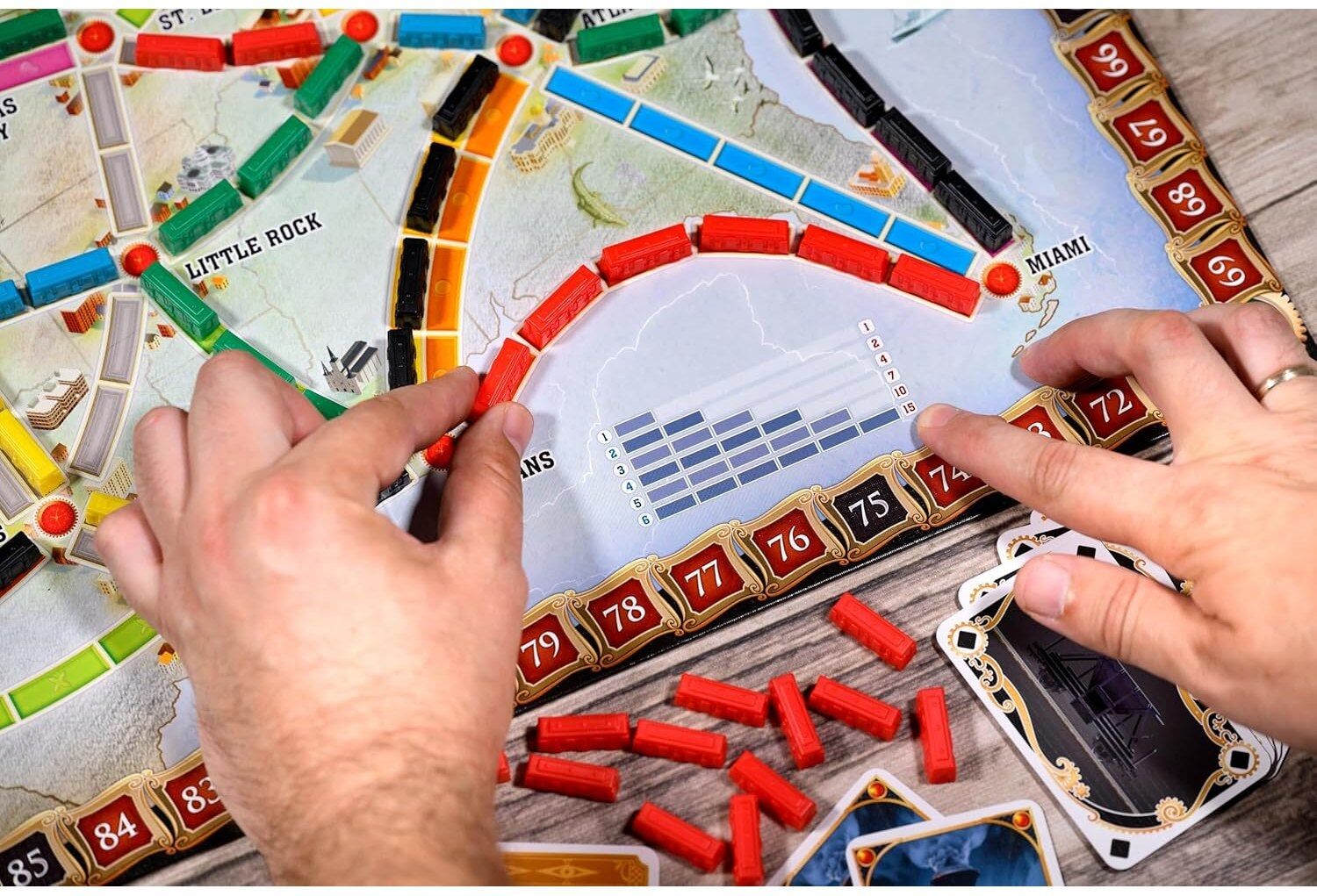 Ticket to Ride 2025 Refresh Board Game by Days of Wonder for Families and Strategy Enthusiasts