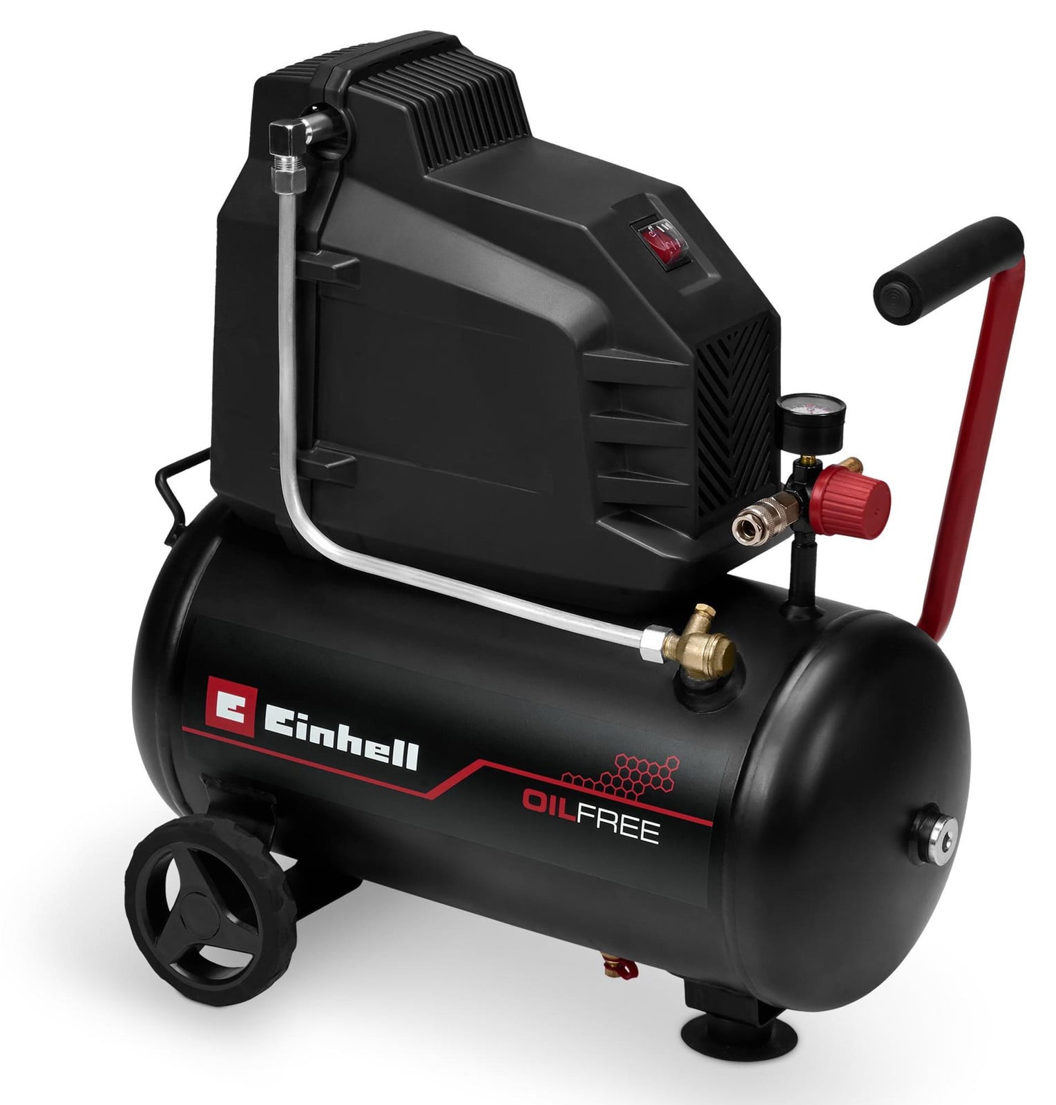 Einhell Kompressor TC-AC 190/24/8 I OF, zwart, 1100 Watt